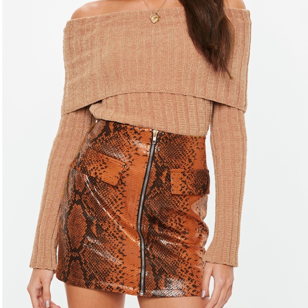 Off the shoulder sweater